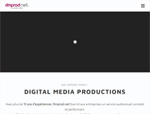 Tablet Screenshot of dmprod.net